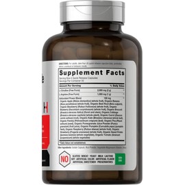 Horbaach - Potenciador de óxido nítrico 3000 mg | 120 cápsulas | Píldoras de óxido nítrico con L arginina y L citrulina para hombres y mujeres, sin OM
