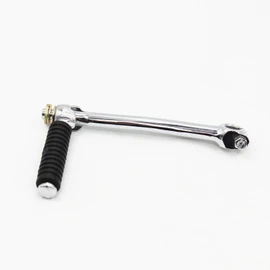 TDR Silver Kick Start Starter Lever 180mm 13mm Axle for Yamaha PW80 PeeWee 80 TTR90 Monkey CRF50 XR50 CT70 Z50 Pit Bike Parts