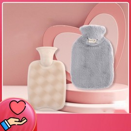 Insulation bag, warm compress, heated milk wrap, compress, warm water compress pack Thermal water bag HA 2000ml gray 3ea