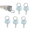 6PCS DK1100 Toilet Paper Dispenser Key, Compatible for Tork SCA