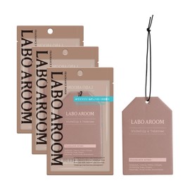LABO AROOM フレグランスペーパー ホワイトリリー＆チュベローズ３枚セット