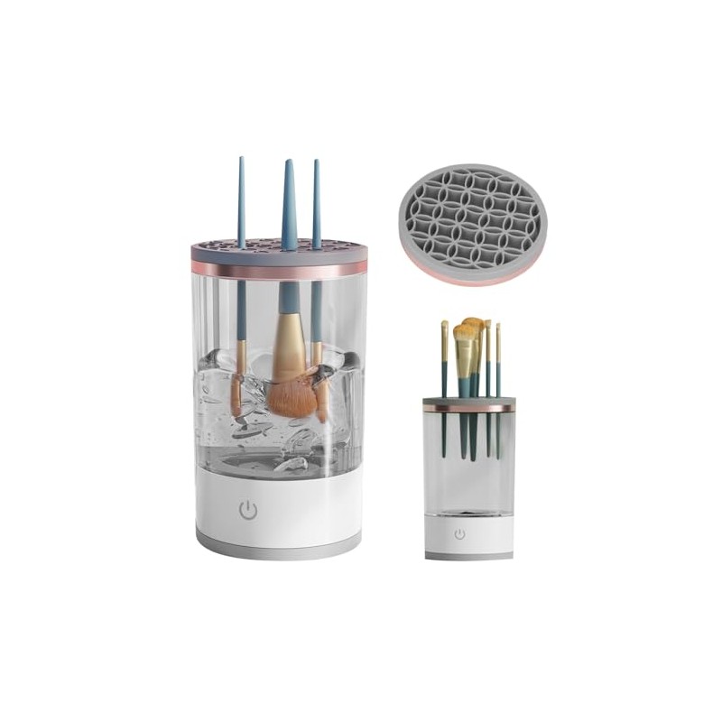 Máquina Limpiadora de Brochas de Maquillaje para una Limpieza Rápida