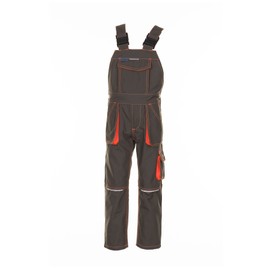 Planam 6122146 Size 146/152"Junior" Dungarees - Olive/Orange