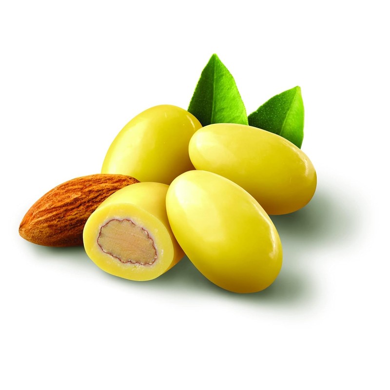 Sconza large Pouch Confections Lemoncello Almonds Zipper Pouch, 24 Ounce