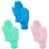 GAOHAN 3 Pair Dusting Mitt Gloves Microfiber,Reusable Household Cleaning Gloves,Washable
