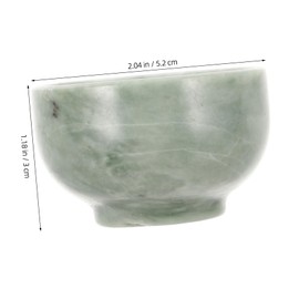 Outanaya Men Shaving Soap Bowl Large Capacity Slip Shave Cup for Men Lightweight Small Shaving Container with Deep Design for Rich Foaming for Home and Travel Use