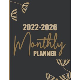2022-2026 Monthly Planner: 5 Year Calendar Notebook - Appointment Schedule Organizer 2022-2026 - Year Goal, Birthday & Password Log - 60 Month Agenda ... Lists & Notes ( Beautiful Mandala Cover )
