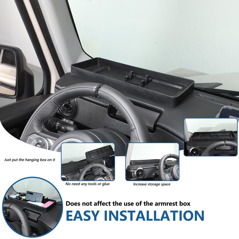 Car Center Console Dashboard Storage Tray Compatible with Ineos Grenadier