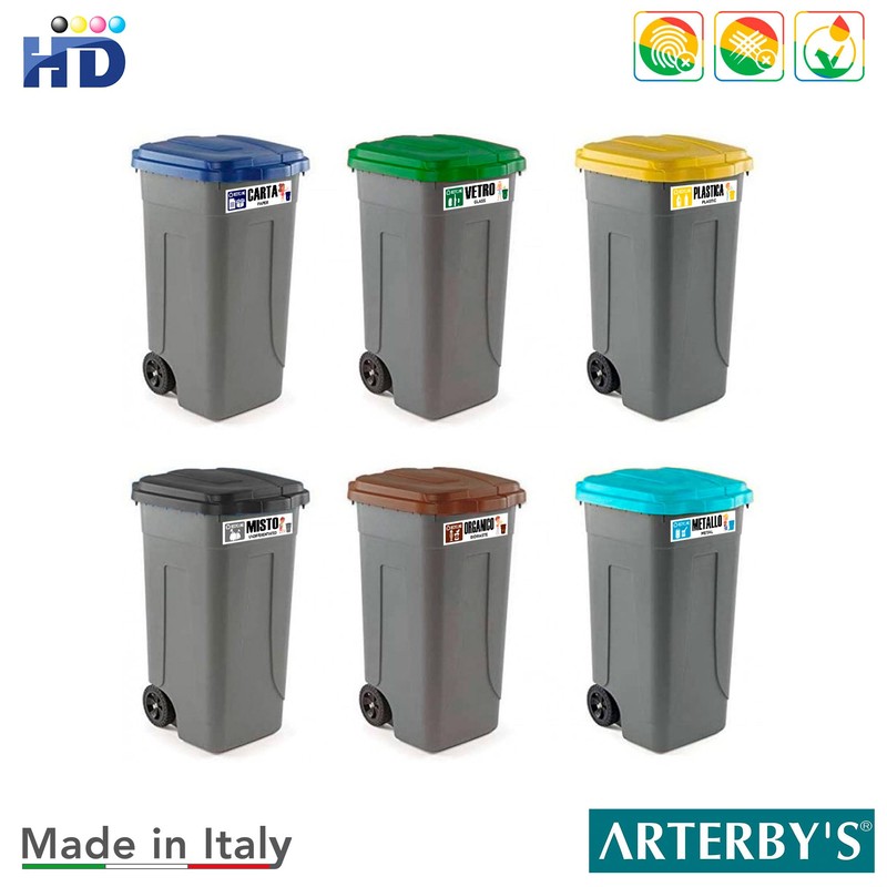 Arterby's® - Stickers Collection Differentiated - Large Children Small Recycling