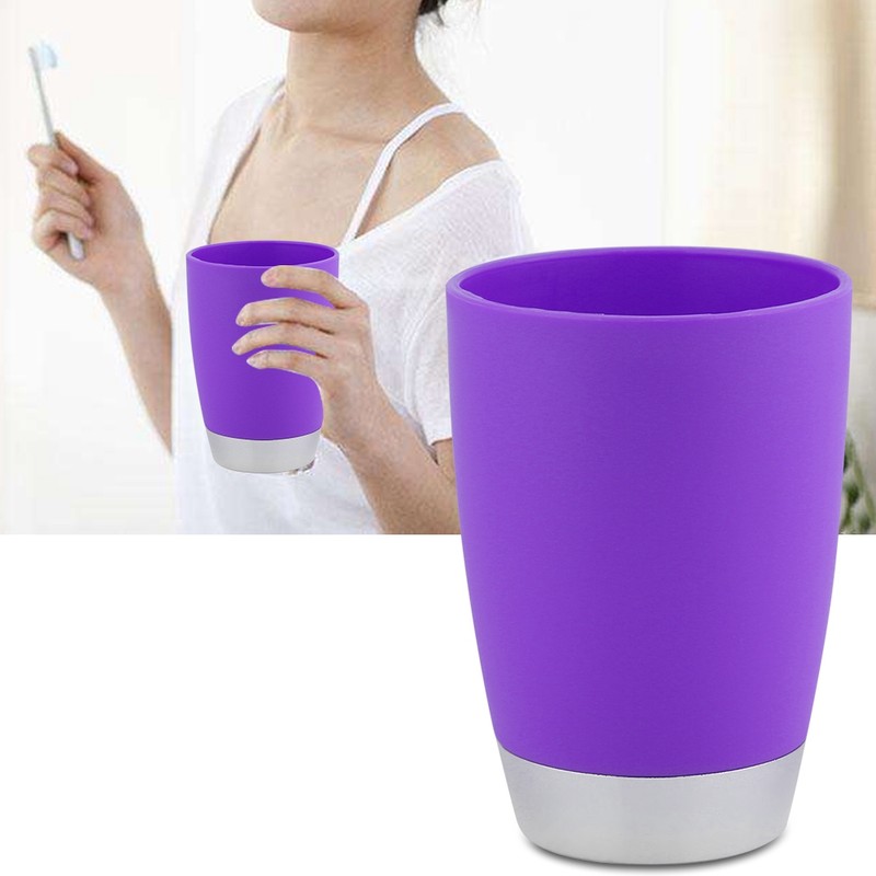 4Pcs/Set Bathroom Suit Accessories Includes Cup Toothbrush Holder Soap Dish