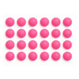 eMKay® Pack of 24 Ping Pong Table Tennis Balls (3-Star 40+ High-Performance ABS Material Training Balls) Ideal for Indoor and Outdoor Table Tennis - PINK