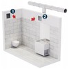 DOSPEL PLAY CLASSIC Wall Fan for Bathroom and Kitchen, Quiet