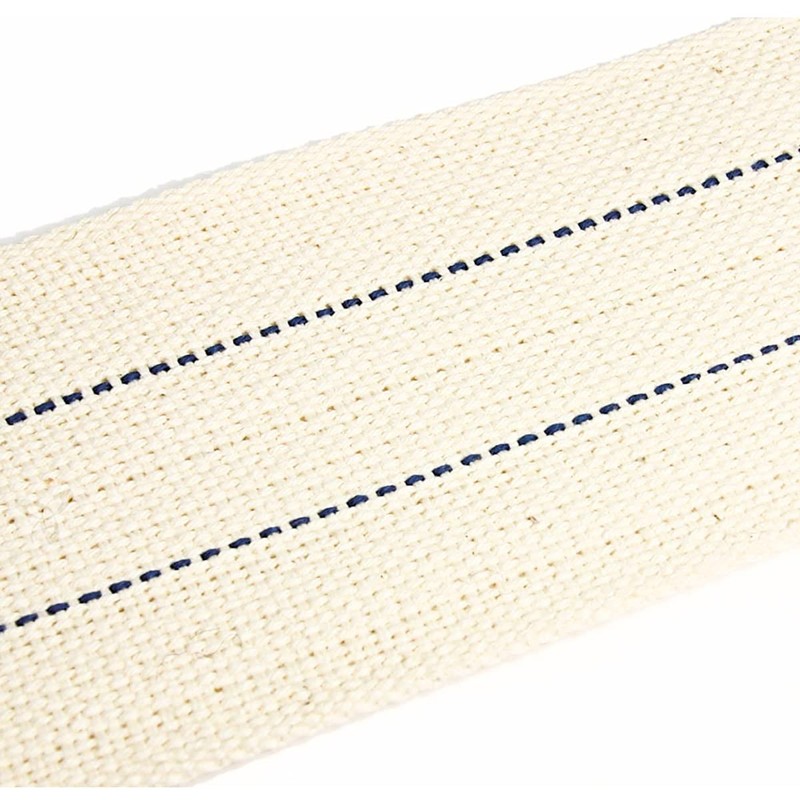 NKlaus 1 Metre Flat Wick Woven 64 mm 100% Natural