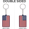 Great 1 Products PVC American Flag Keychain