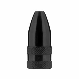 Unbranded Posh Premium 1g Black Metal Pepper Shaker Bullet