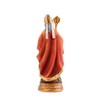 DRW San Nicholas Figurine Hand Painted Resin 12 cm