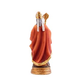 DRW San Nicholas Figurine Hand Painted Resin 12 cm
