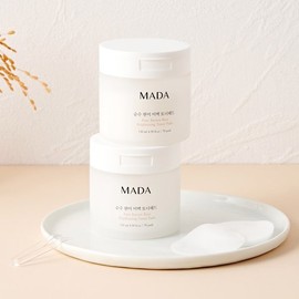 (MADA)1+1MADA 순수 현미 미백 토너패드 (MADA) 1+1 MADA Pure Brown Rice Whitening Toner Pad