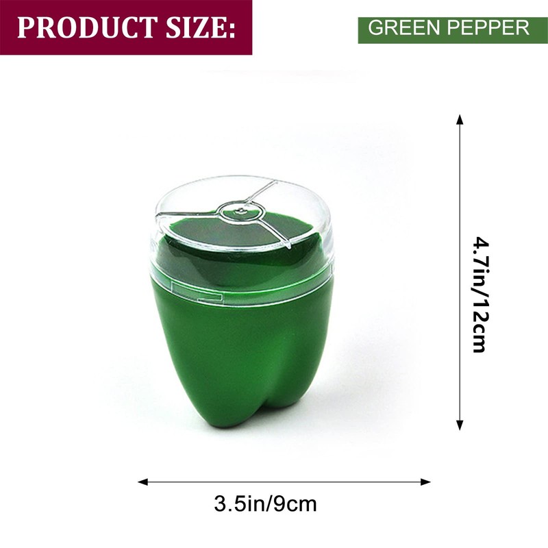 Green Pepper Storage Containers, Reusable Green Pepper Keeper for Refrigerator,