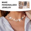 100 Pcs Seashell Mix for Crafts & Decor - Natural