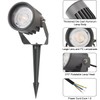 Led Landscape Outdoor Spot Light - Heavy Duty 120V Accent