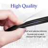 4Pcs Windshield Wiper Blades Refills, DIY Frameless Window Boneless Insert