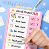 Chore Chart for Kids, Morning/Bedtime Routine Chart, Dry Erase to
