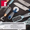 BERGNER Q3476 Set of 2 Utensils (Pizza Cutter + Scissors)