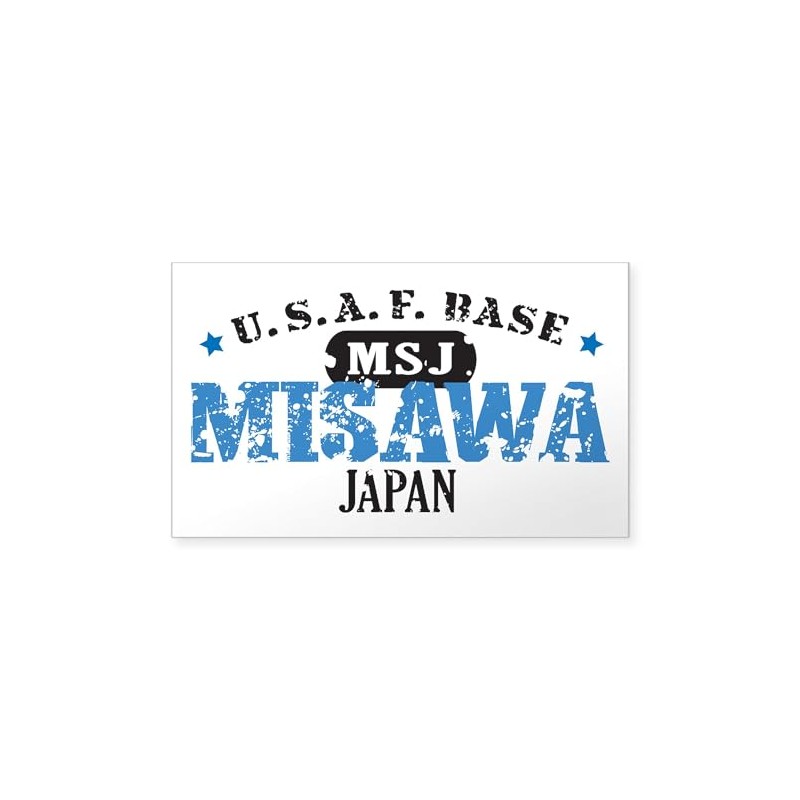 CafePress Misawa Air Force Base Rectangle Bumper Sticker Car Decal