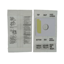 Sanyo Transformax Vacuum Bags Microfiltration with Closure - 10 Pack