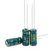10 Pieces of 50V 1UF capacitors High Frequency Aluminum electrolytic
