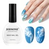 JODSONE White Blooming Wave Nail Gel 16.5ML,Spreading Effect for Ocean