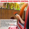 Kingdder 4 Pcs Garage Door Remote 8 Dip Switch Compatible