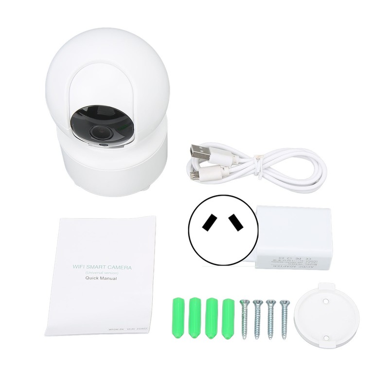 Indoor Pan Tilt Smart Camera Wifi Surveillance Camera Infrared Light