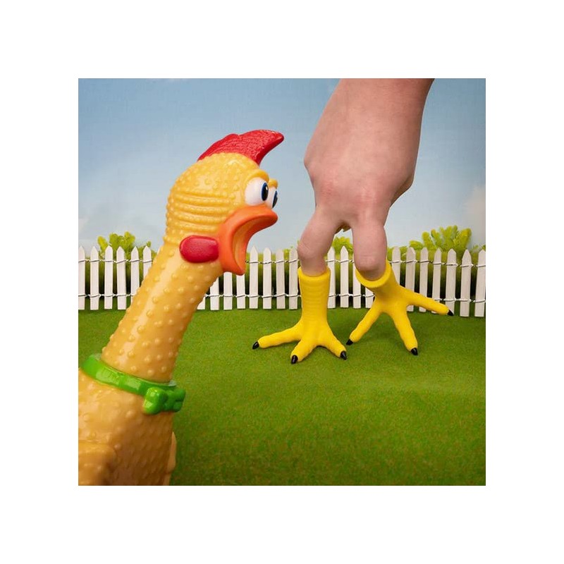 Archie McPhee Chicken Feet Finger Puppets (Set of 2)
