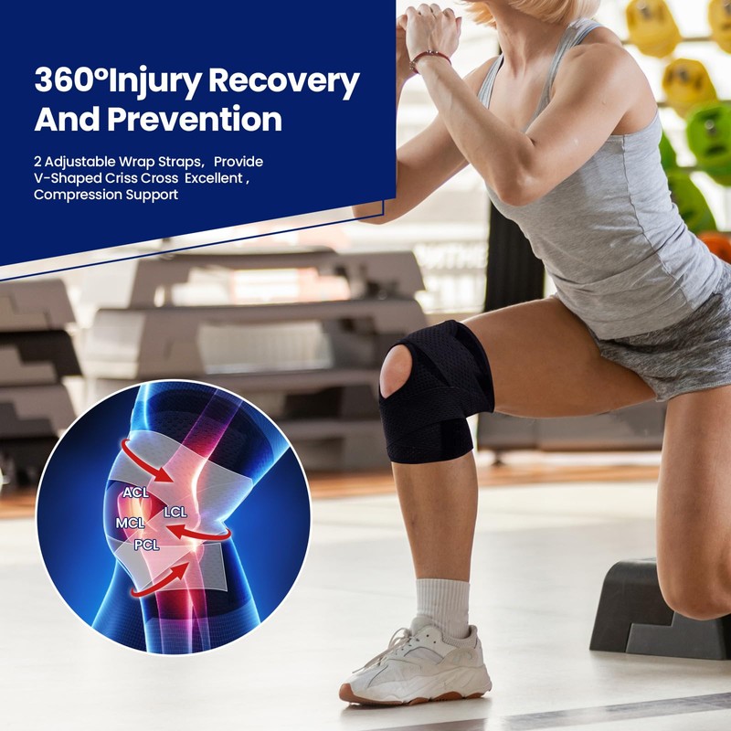 JOMVD Professional Knee Brace for Meniscus Tear, Knee Support with