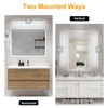 BrkNit LED Bathroom Vanity Light, Modern Bathroom Light Fixture Over