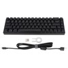 Wireless 2.4 G Mechanical Keyboard Black 68 Keys RGB Dynamic