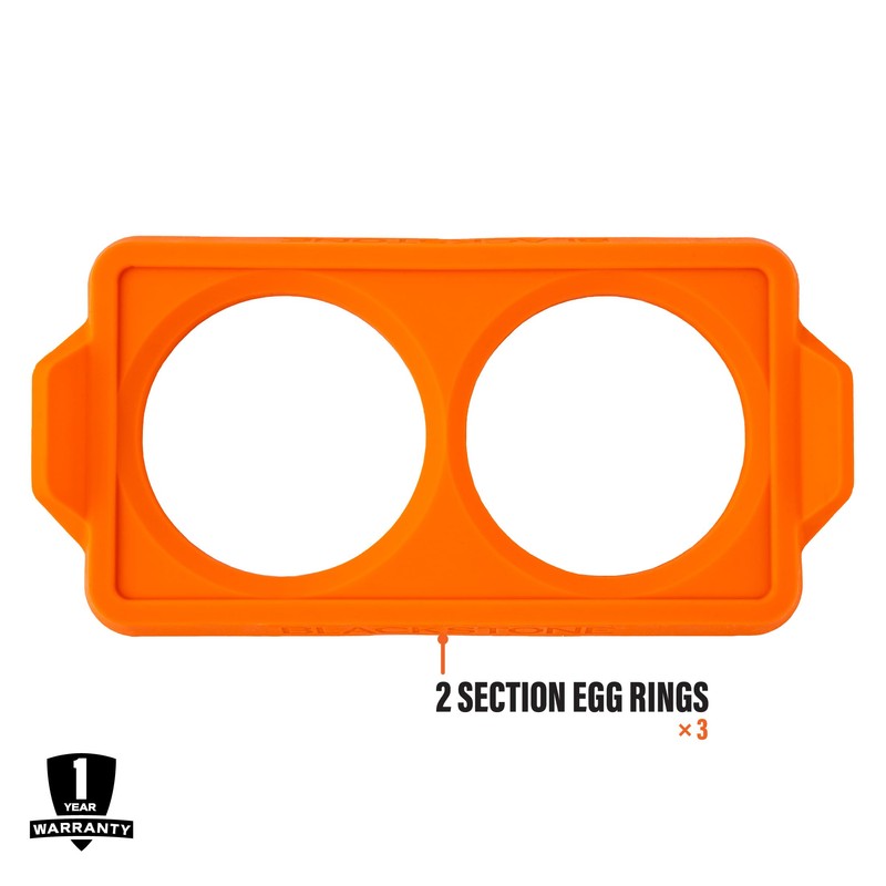 BLACKSTONE 5600 Silicone Egg & Omelet Ring (Set of 3)