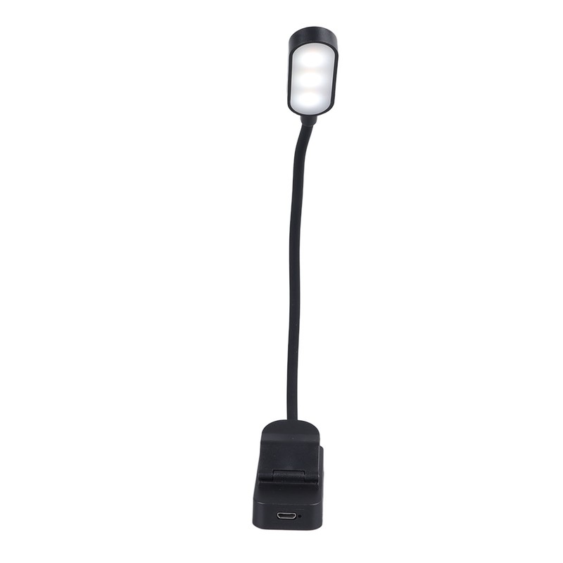 Book Light Small Lightweight Vertical Head Clip On Reading Light