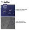 SoulRain 16 Ribs 48" Stick Umbrella Auto Open Solid Color