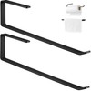 2 PCS Under Cabinet Paper Towel Holder for Kitchen,TONLEA Drilling
