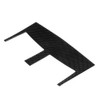 Carbon Fiber Central Control Air Vent Trim Decor Sticker Fits