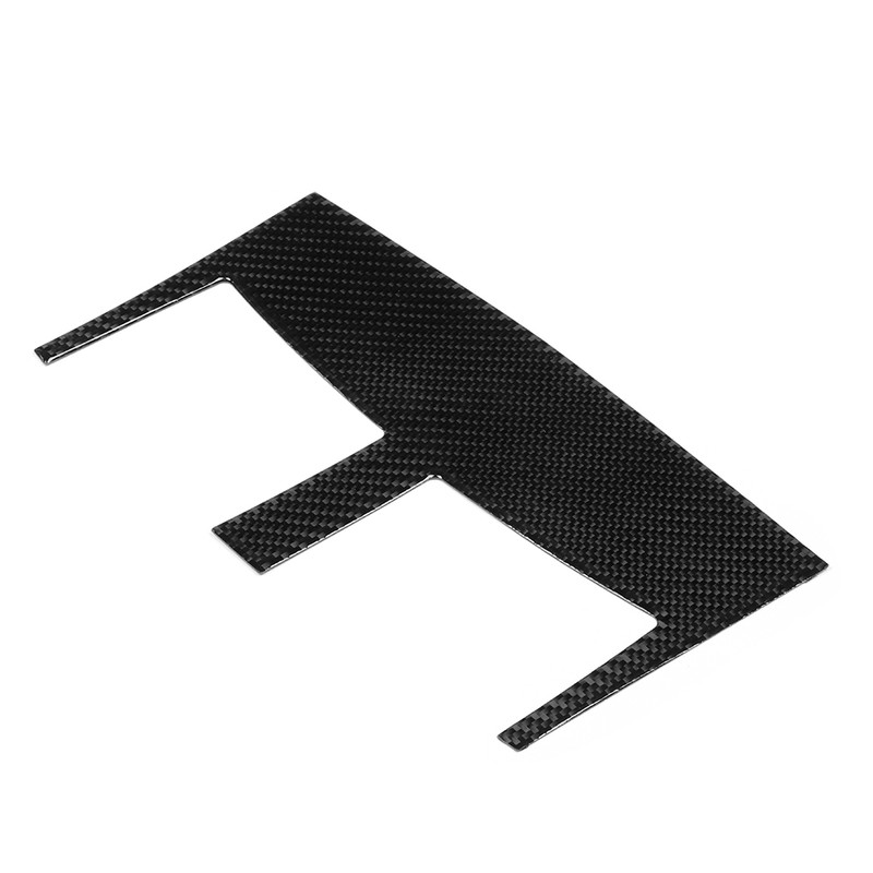 Carbon Fiber Central Control Air Vent Trim Decor Sticker Fits
