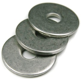 Extra Thick Fender Washers 18-8 Stainless Steel Washers - Pack of 100 Pieces (5/16" x 1-1/2" OD)