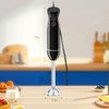 Bonsenkitchen Hand Blender, Immersion Blender with 2 Mixing Speeds, Portable