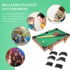 2 Sets Pool Table Middle Hole Mats Tail Hole Edges
