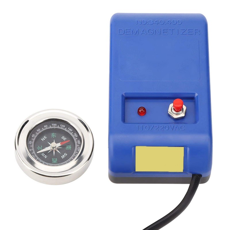 Electric Watches Demagnetizer Watches Demagnetizer with Compass, Long Power Cord