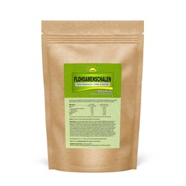 Bonemis® Psyllium Husks (Tested in Germany, 100% Natural), 1 kg, No Additives