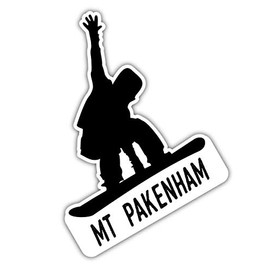 Mt Pakenham Ontario Ski Adventures Souvenir 2 Inch Fridge Magnet Board Design